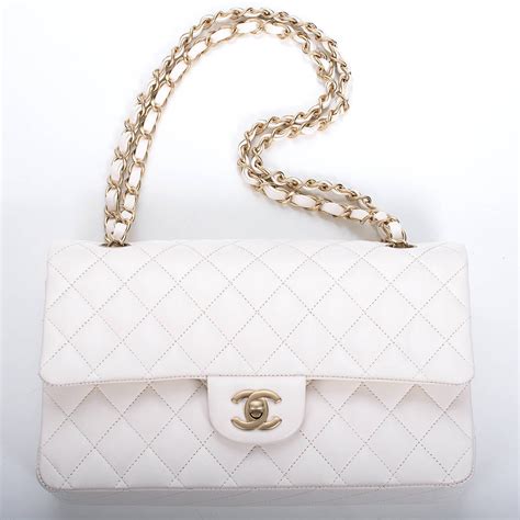 chanel white quilted bag - chanel mini flap bag white.